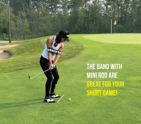 Arm Band with Mini-Rod for Short Game