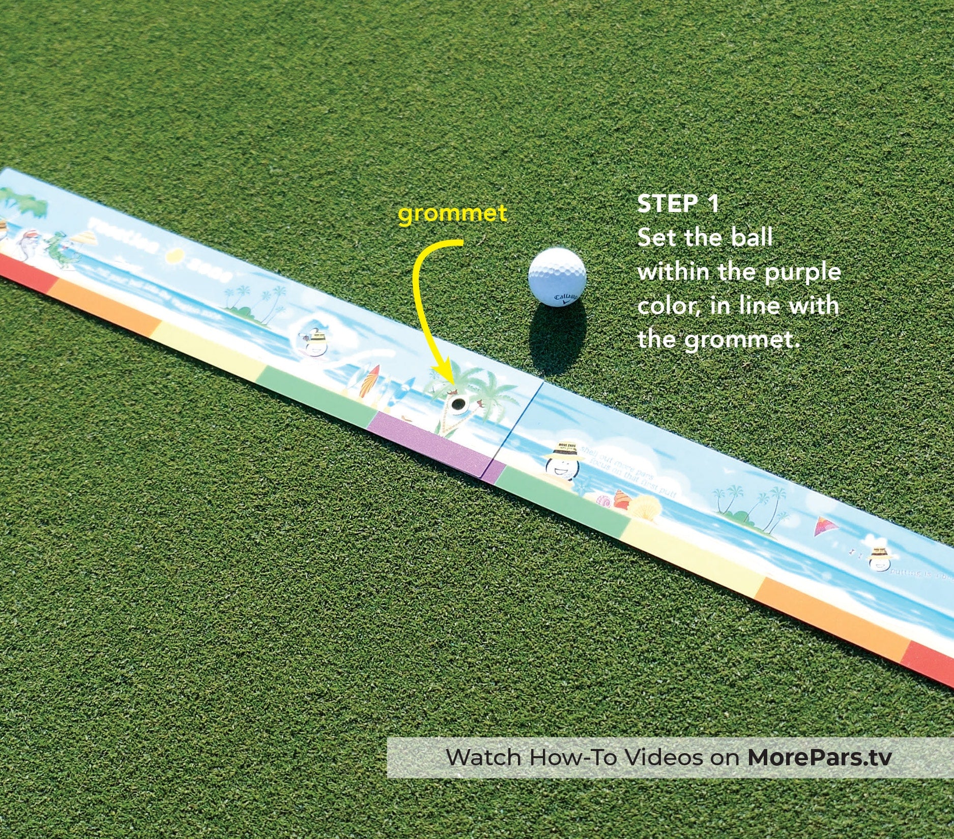 More Pars Speed Strip with Gates for Putting – MORE PARS