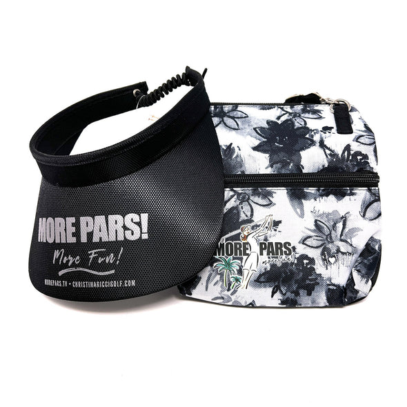 More Pars Glove It Women's Visors with Wristlets or 2-Way Zip