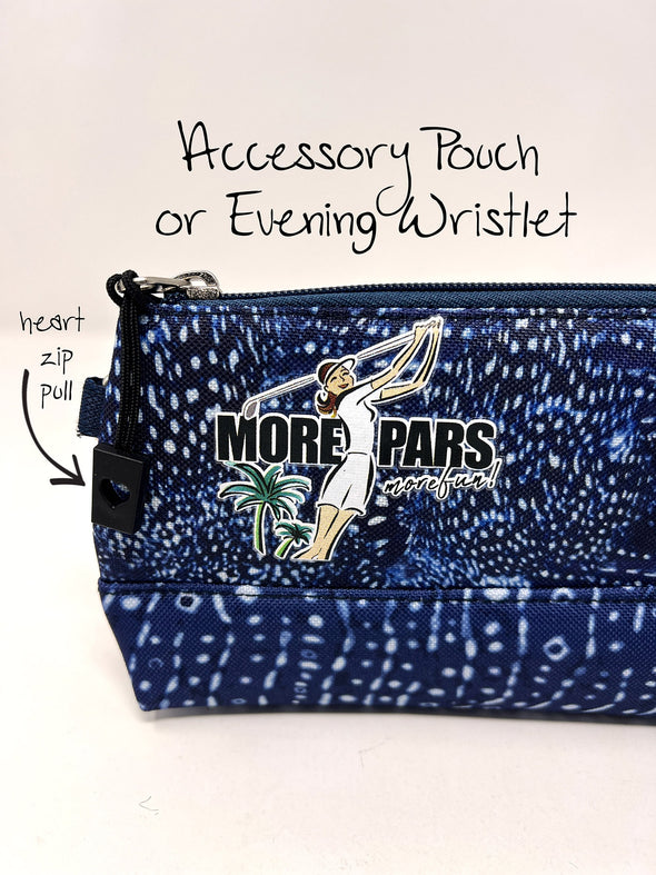 More Pars Glove It Women's Visors with Wristlets or 2-Way Zip
